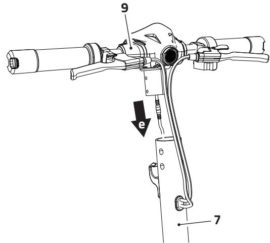 OCEAN DRIVE OD-KICK-S12-EU-PKD - ASSEMBLING THE E-SCOOTER - 3