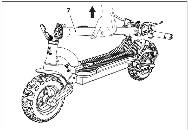 OCEAN DRIVE OD-KICK-S12-EU-PKD - RICHIUDERE E TRASPORTARE IL MONOPATTINO - 4