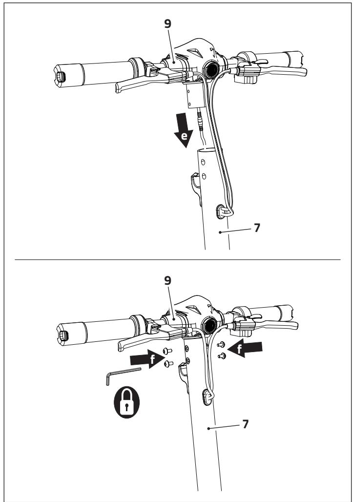 OCEAN DRIVE OD-KICK-S12-EU-PKD - MONTAGE DES ROLLERS - 3