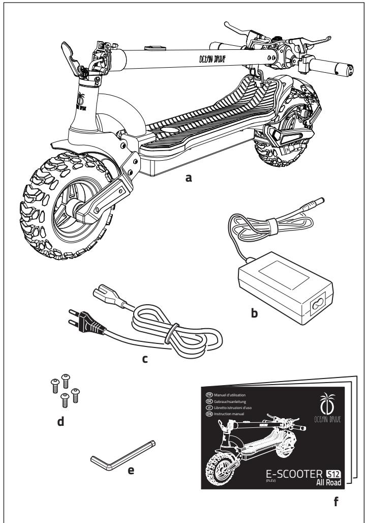 OCEAN DRIVE OD-KICK-S12-EU-PKD - REMOVAL OF THE PACKAGING - 4