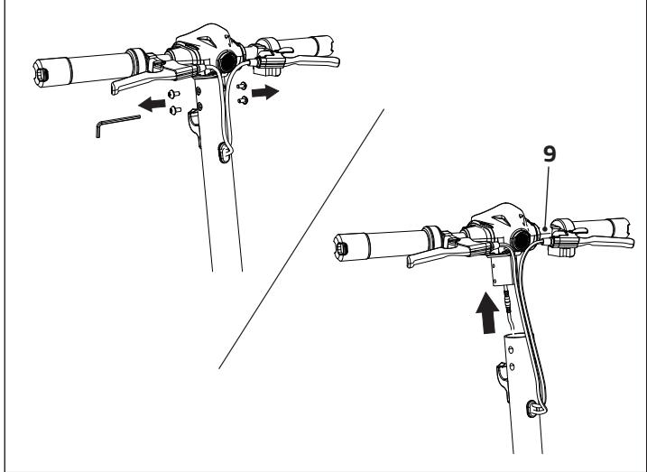 OCEAN DRIVE OD-KICK-S12-EU-PKD - RICHIUDERE E TRASPORTARE IL MONOPATTINO - 5