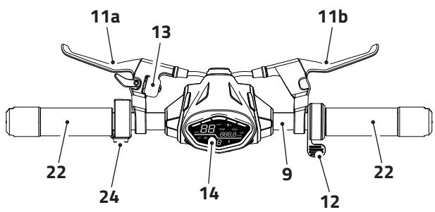 OCEAN DRIVE OD-KICK-S12-EU-PKD - DESCRIPTION DE LA TROTTINETTE - 4