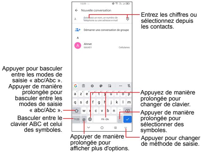 TCL GSM_VENDU_SEUL10_PRO_VERT_128GO - Changer l'orientation du clavier à l'écran - 1