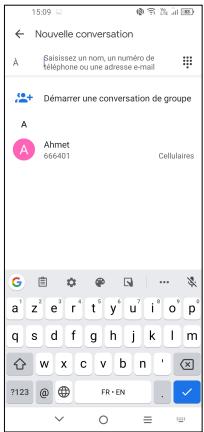 TCL GSM_VENDU_SEUL10_PRO_VERT_128GO - Rédiger un nouveau message - 1