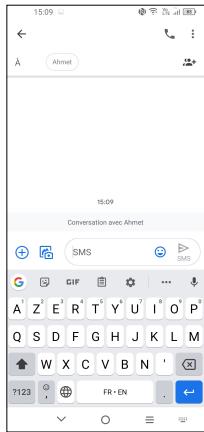 TCL GSM_VENDU_SEUL10_PRO_VERT_128GO - Rédiger un nouveau message - 2