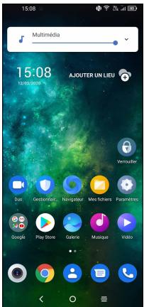 TCL GSM_VENDU_SEUL10_PRO_VERT_128GO - Régler le volume - 1