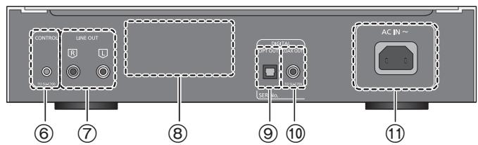 TECHNICS SL-C700E - Commutateurs de commande de base - 1