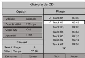 MUSE M-980 CVB - Extraire un CD - 1