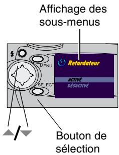 KODAK DX3500 - Navigation parmi les menus - 2
