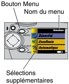 KODAK DX3500 - Navigation parmi les menus - 1