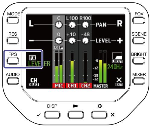 ZOOM Q8n-4K - Réglage des effets (compresseur/limiteur/gate) - 2