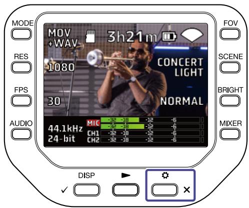 ZOOM Q8n-4K - Contrôle des informations de carte SD - 1
