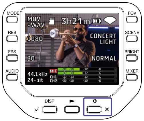 ZOOM Q8n-4K - Position de lecture - 1