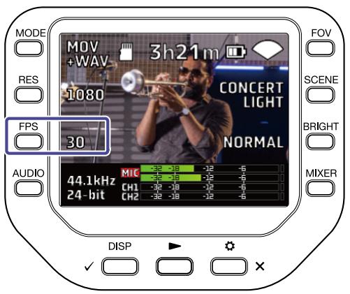 ZOOM Q8n-4K - Réglage de la résolution - 2