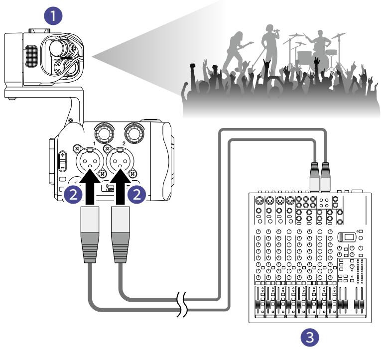 ZOOM Q8n-4K - Enregistrement vidéo de concert - 1
