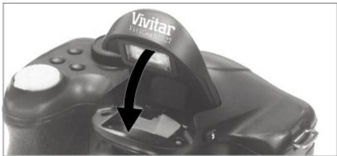 VIVITAR VS 1527 BLANC - Opening the Flash - 2