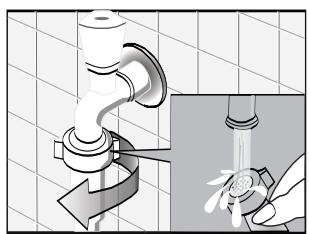 TECNOLEC TLL 812 - Nettoyage du tuyau et du filtre d'arrivée d'eau - 1
