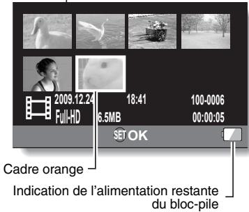 SANYO VPC-FH1EXBK - Sélectionnez l'image à. - 2