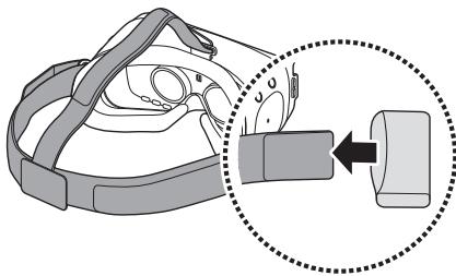 SAMSUNG MEW GEAR VR+CONTROLEUR - Utiliser le support pour manette de commande - 1