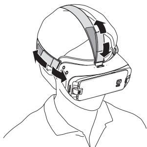 SAMSUNG MEW GEAR VR+CONTROLEUR - Mettre le gear VR en place - 1