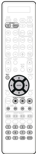 MARANTZ SR8012 - Utilisation avec (lecteur CD / enregistreur CD) - 1