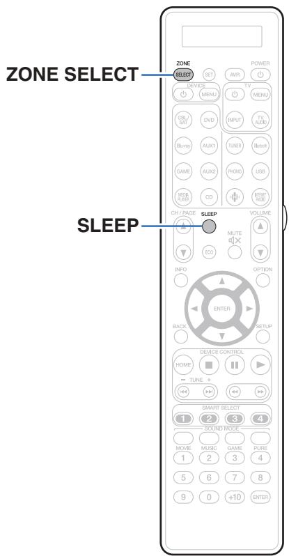 MARANTZ SR8012 - Fonction de minuterie sommeil - 1