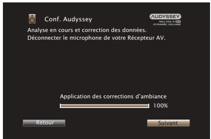 MARANTZ SR8012 - Effectuez le paramétrage de audyssey dynamic EQ® et audyssey dynamic volume®. - 2