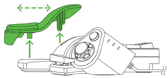 RAZER AYA - Ajuster le reposemain - 1