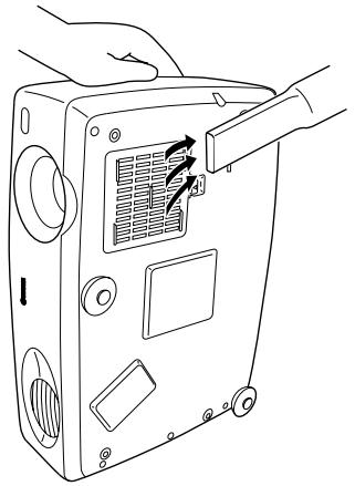 YAMAHA LPX500 - Nettoyage du filtre à air - 1