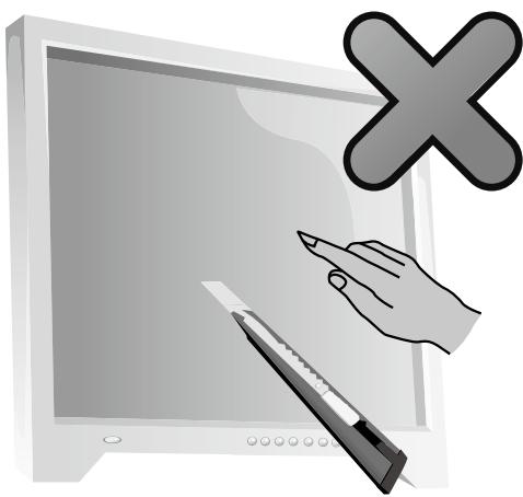 LENOVO HORIZON 27 TOUCH - Precautions when using the Touch Screen - 1