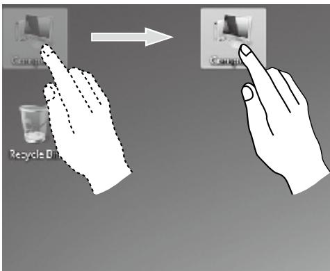 LENOVO HORIZON 27 TOUCH - Dragging Movement - 1