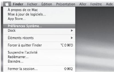 CABASSE STREAM AMP 100 - 2) Sélection du périphérique de SORTIE AUDIO - 1