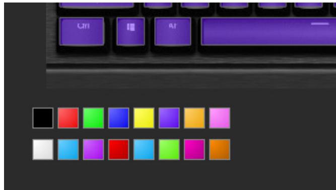 CORSAIR GAMING STRAFE RGB CHERRY - PERSONnaliser L'éCLAIRAGE DE FOND POUR UNE SEULE TOUCHE - 1