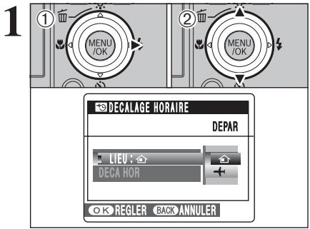 FUJIFILM FinePix Z2 - Decalage horaire - 1