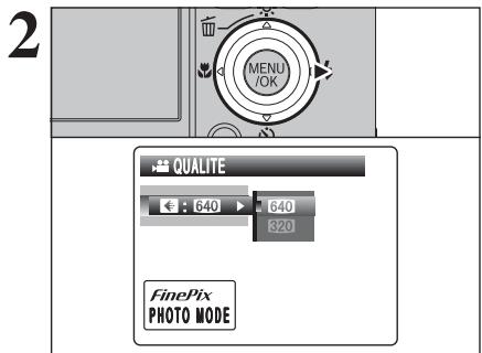 FUJIFILM FinePix Z2 - Durée d'enregistrement pour une carte xd-picture card - 2