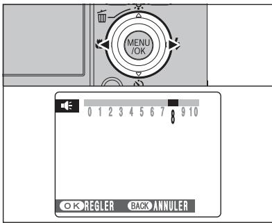 FUJIFILM FinePix Z2 - Réglage du volume des vidéos - 2