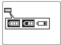 FUJIFILM FinePix Z2 - Vérification de la charge de la batterie - 5