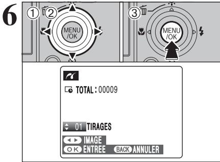 FUJIFILM FinePix Z2 - Spécifier les images pour l'impression sans utiliser DPOF (impression d'une seule vue) - 8