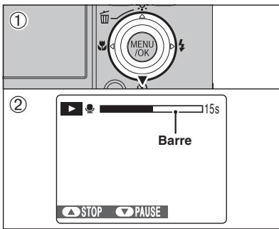 FUJIFILM FinePix Z2 - Lorsque l'image possède déjà une annotation vocale - 4