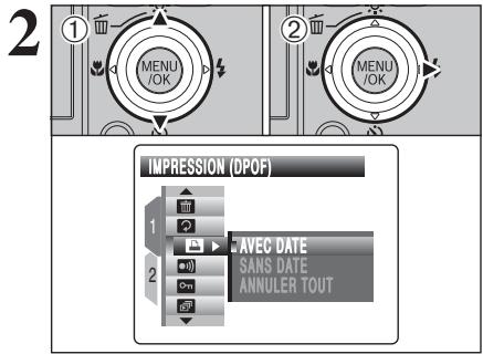 FUJIFILM FinePix Z2 - Annulation des réglages DPOF - 2