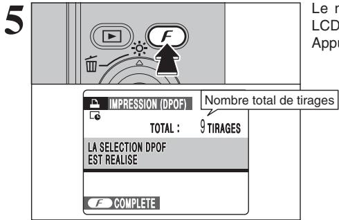 FUJIFILM FinePix Z2 - Lorsque les réglages DPOF ont été spécifiés sur un autre appareil photo - 3