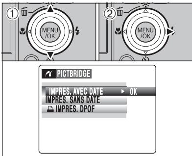 FUJIFILM FinePix Z2 - Spécifier les images pour l'impression sans utiliser DPOF (impression d'une seule vue) - 7