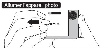 FUJIFILM FinePix Z2 - Allumer l'appareil photo en mode photographie - 1