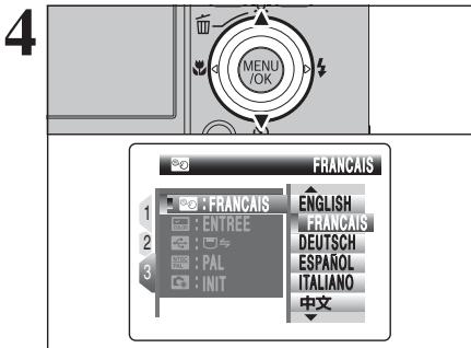 FUJIFILM FinePix Z2 - Changement de l'ordre de la date - 4