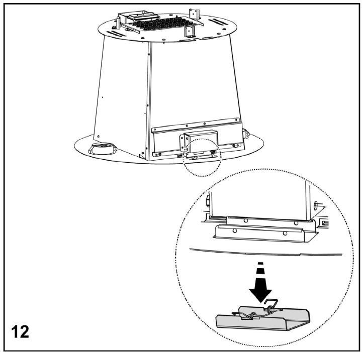 TURBOAIR GiOiA iX/F/50 - Certains modèles prévoient des lampes latérales: - 14