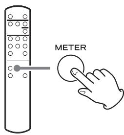 TEAC 505 - Changing level meter operation - 1