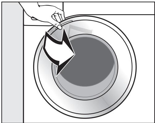 MIELE WWB 100 - Ouverture de la porte à la fin du programme - 1