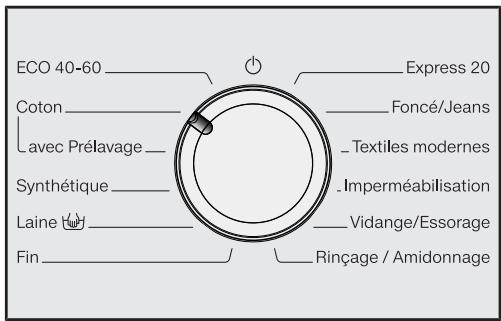 MIELE WWB 100 - Démarrer le premier programme de lavage - 1