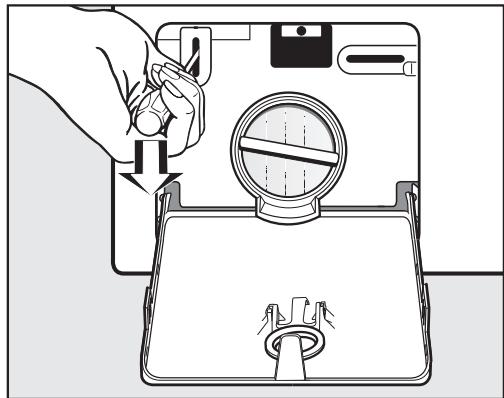 MIELE WWB 100 - Ouvrir la porte - 1