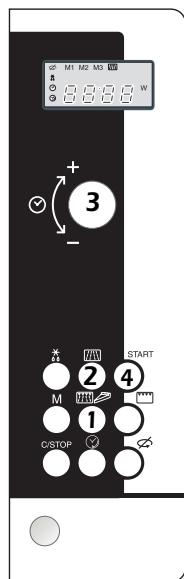 DE DIETRICH DME 729 B NOIR - Programmation de la fonction GRIL + micro-ondes - 6